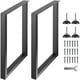 thumbnail image 1 of Juego de 2 patas ajustables para muebles VEVOR, 71 cm, cuadradas, de acero, 1 of 3