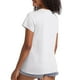 thumbnail image 2 of Camiseta Básica Manga Corta Con Bambú Mujer Blanco, 2 of 3