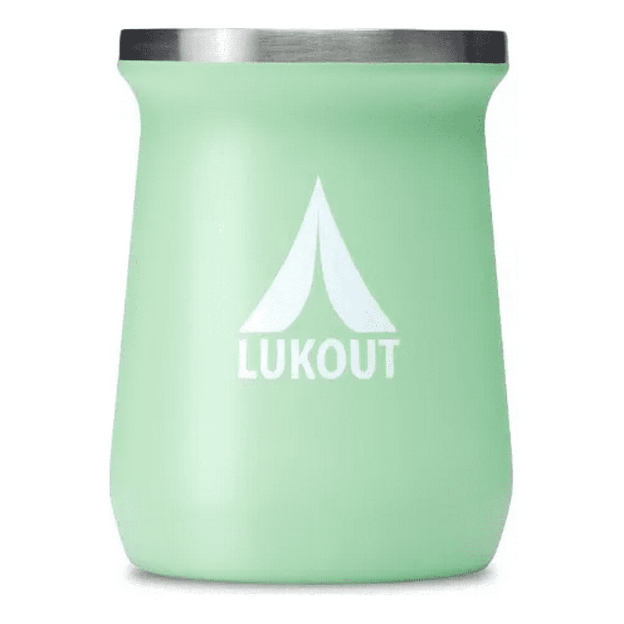 Genérico - Mate Lukout De 236 Ml + Bombilla Color Verde Pastel