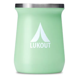 Genérico - Mate Lukout De 236 Ml + Bombilla Color Verde Pastel