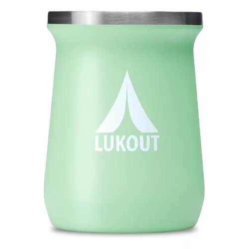 Genérico - Mate Lukout De 236 Ml + Bombilla Color Verde Pastel