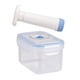 thumbnail image 4 of Contenedor De Vacío Ahorrador De Sellado Al Vacío Para Ensaladas, Comidas, Alimentos Secos, 0,8 L, 4 of 5