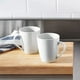 thumbnail image 3 of Set 12 Tazas Mug De Ceramica Blanco Bullet 325mL Hallen, 3 of 3