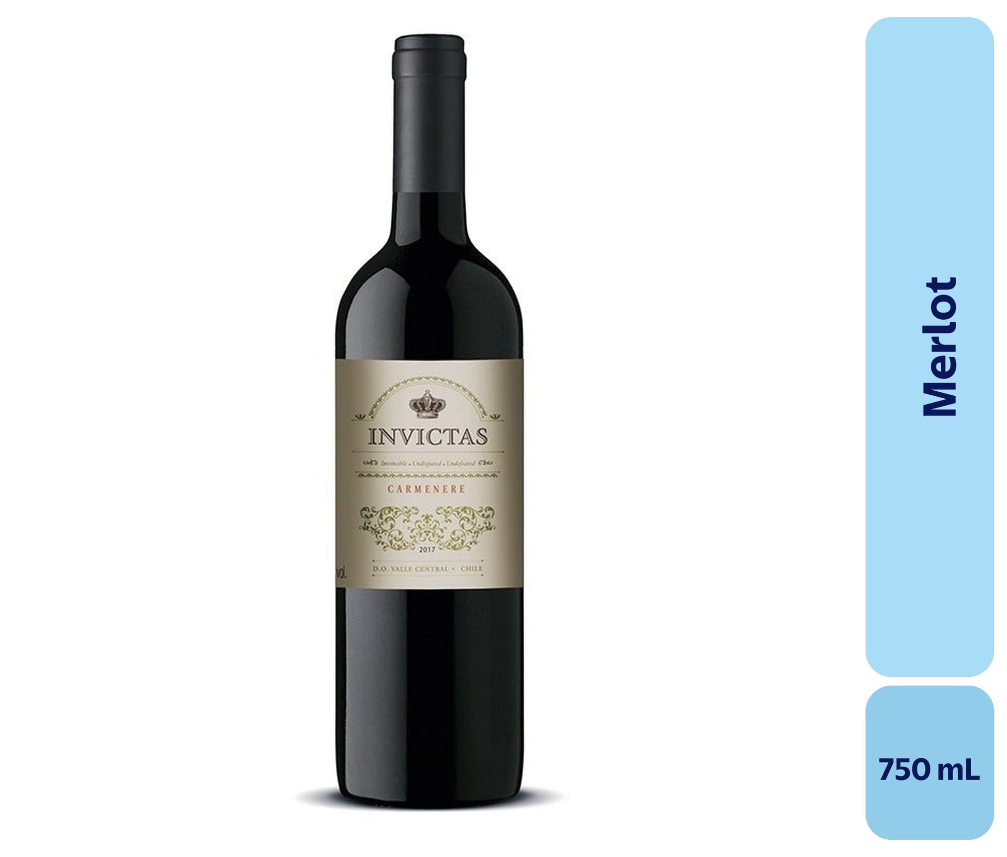 Vino Tinto Merlot Don Luis Botella 750 cc Invictas