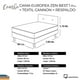 thumbnail image 4 of Combo Cama Best 1 Plaza Colchon Resortes 190 Cm + Sabana Cannon + Almohada + Respaldo Tela Gris, 4 of 8