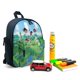 thumbnail image 3 of Mochila Escolar Desmarcar Presiona Start Azul, 3 of 6