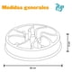 thumbnail image 2 of Plato De Alimentación Lenta O Antiahogo Celeste, 2 of 2