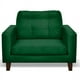 thumbnail image 1 of Sofa Napoles 1C Tela Velvet Verde, 1 of 3