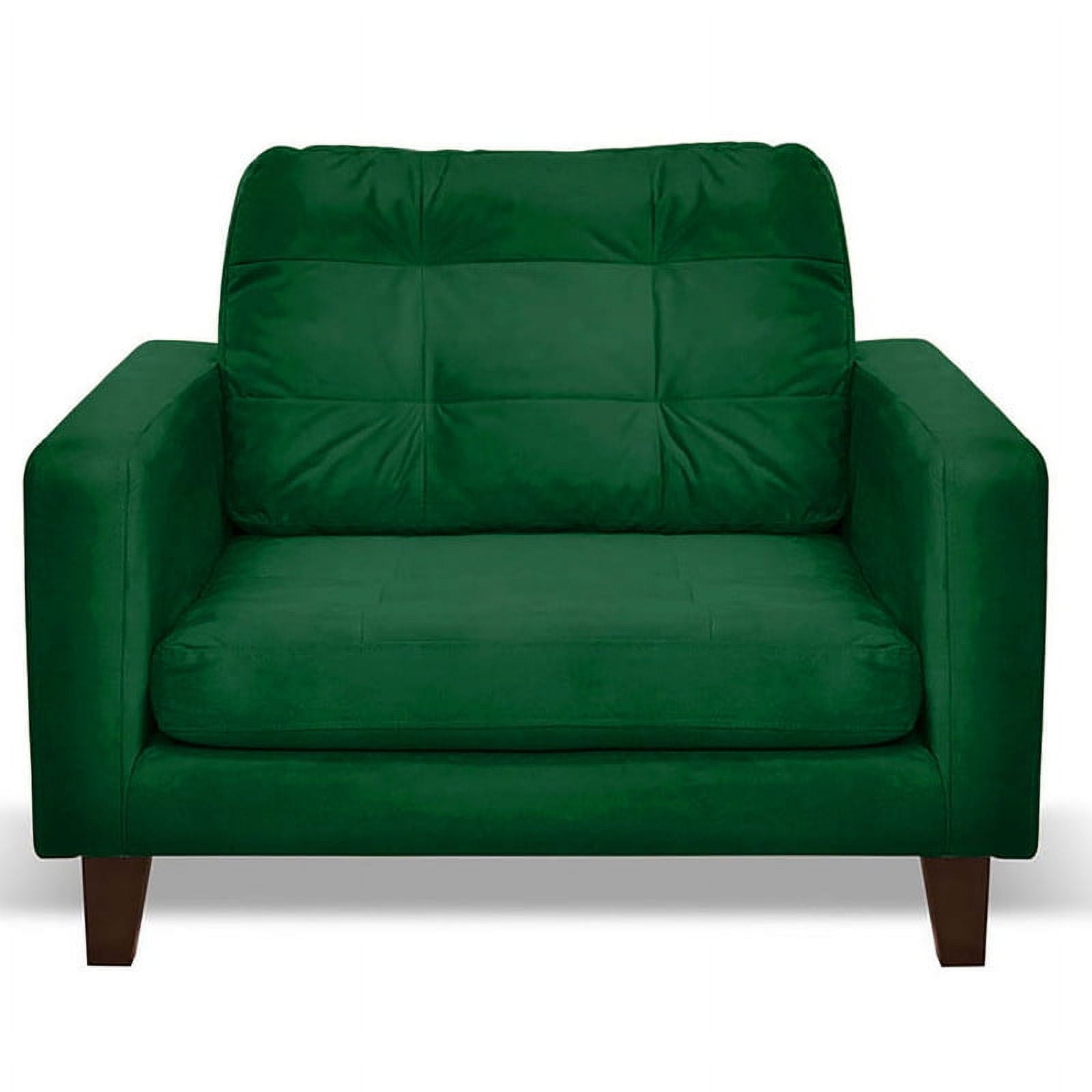 Latam Home - Sofa Napoles 1c Tela Velvet Verde