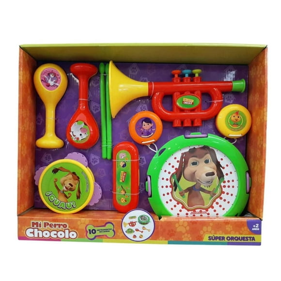 INFANTOYS MI PERRO CHOCOLO MEGA BANDA MUSICAL