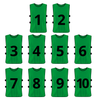 Linea Sport - Set De 10 Petos Deportivos Numerados Para Adultos Unisex