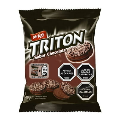 Galleta Mini Triton Chocolate 40 G Mckay