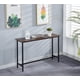 thumbnail image 3 of Arrimo Para Living Industrial Estructura Metal 120cm Tope Madera Oscura, 3 of 3