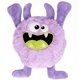 thumbnail image 1 of Juguete para perro HUGEME Monster de peluche con chirrido, color morado, 1 of 8