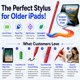 thumbnail image 5 of Lápiz Stylus WirelessFinest Gen 1 para Modelos Apple iPad, 5 of 9