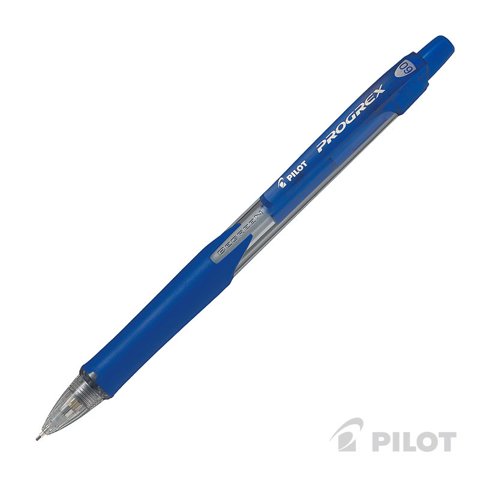 Pilot - Caja Portaminas Progrex Azul 0.9 12Un.