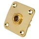 thumbnail image 3 of Conector Cuadrado De 35MM X 35MM Para Guitarra Eléctrica LP, Color Dorado, 3 of 3
