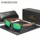 thumbnail image 1 of Handmade Wooden Sunglasses by KINGSEVEN - UV400 Protection, Polarized Lenses, Retro Design - Perfect for Men & Women!, 1 of 5
