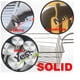 thumbnail image 5 of Pala para arena para gatos QUALIALL totalmente de metal con soporte, tamaño jumbo, 5 of 9