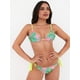 thumbnail image 3 of Bottom de Bikini Daikiri Mujer Calzón Amarras Hojas Rosa Flúor Protección UV50+, 3 of 3