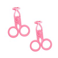 Ioensy - 2X Lentes De Contacto Ayudas Para El Hogar Párpados Extendidos Herramientas Para Estirar Los Párpados Rosa