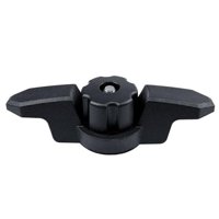 Magideal - Cornamusa De Línea De Montaje En Riel Para Kayak, Cornamusa De Línea De Montaje En Riel, Cornamusa De Nailon Para Barcos, Cornamusa De Anclaje De Riel