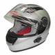 thumbnail image 1 of Casco de Moto Full Face BX107Bluetooht-M Silver, 1 of 5
