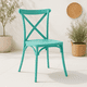 thumbnail image 2 of Silla Crossback Danubio de Terraza Exterior o Comedor - Menta, 2 of 7