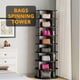 thumbnail image 4 of Organizador giratorio negro de 8 niveles para zapatos SpaceAid, 4 of 7
