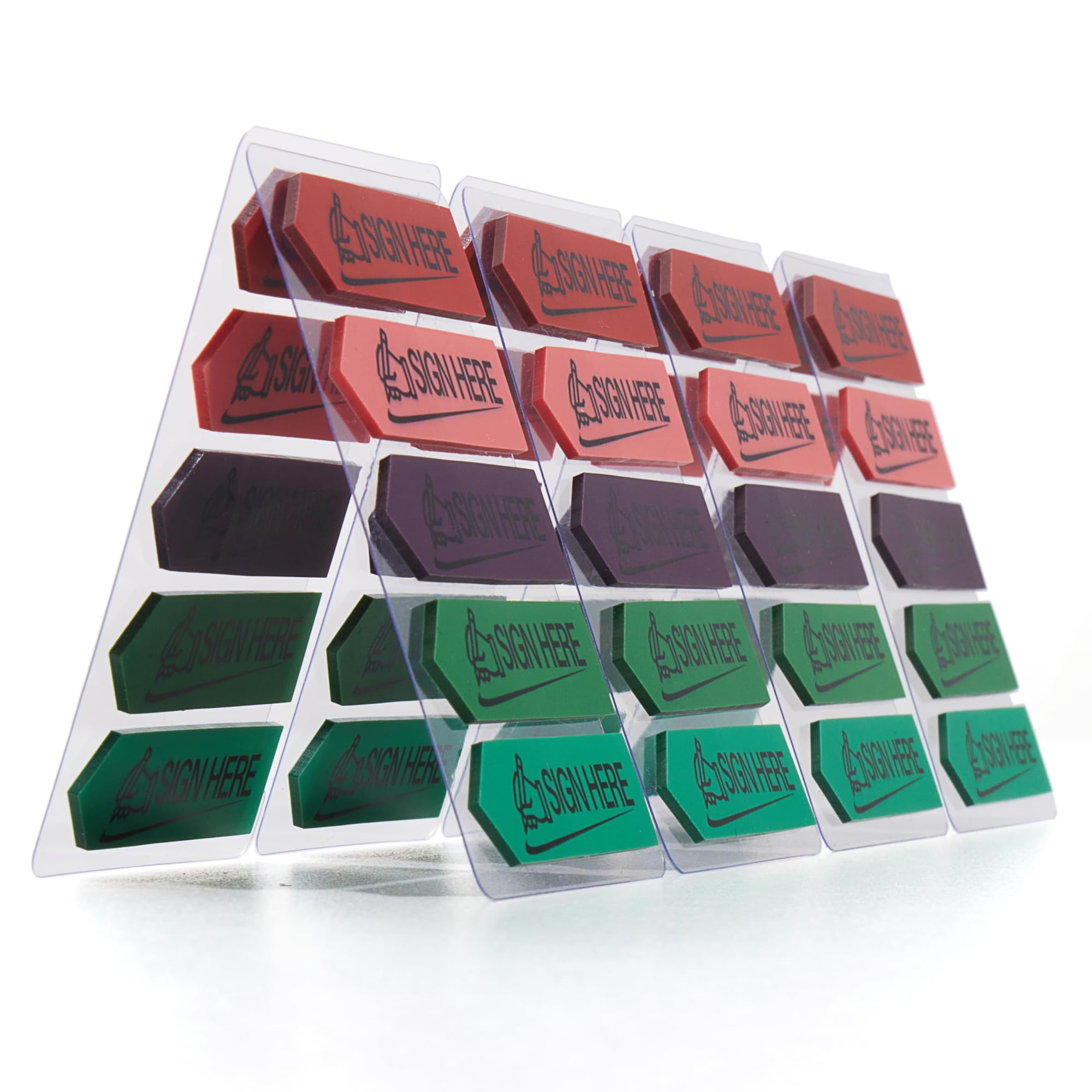 Juego De Marcadores De Índice Lkpezy De 800 Hojas Con Pestañas Y Banderas Sign Here