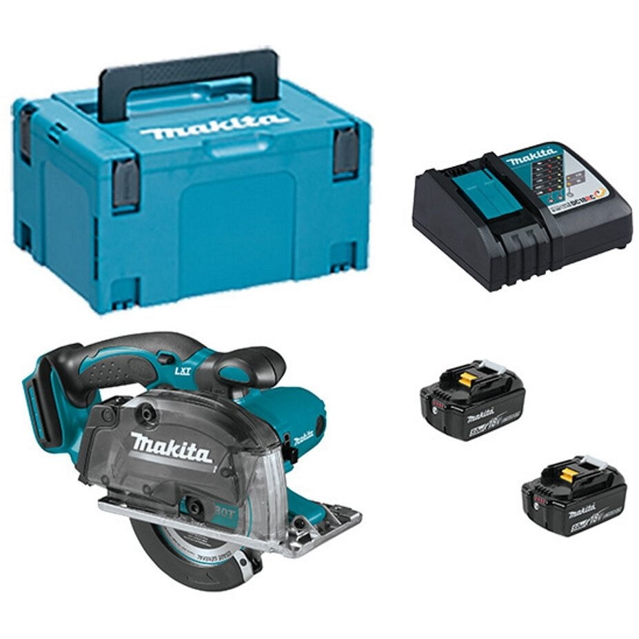 Makita - Sierra Metal 18v Inalámbrica 136mm 5-3/8