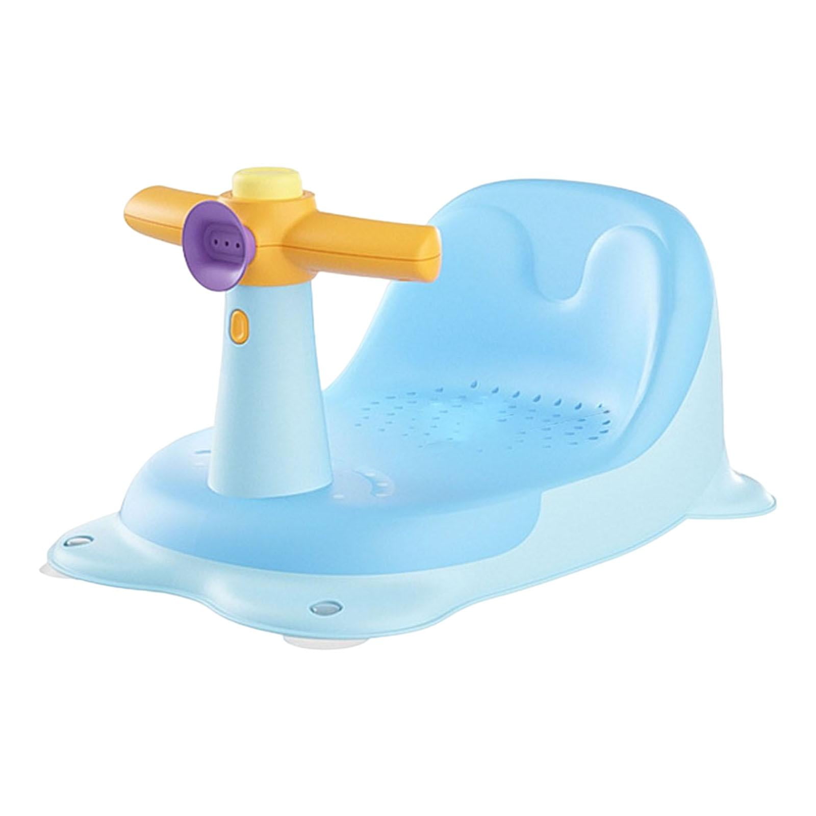 Bothyi - Bañera Portátil Para Bebé, Asiento Para Bañera, Asiento Para Bañera, Silla Para Regalos De Bebé, Azul