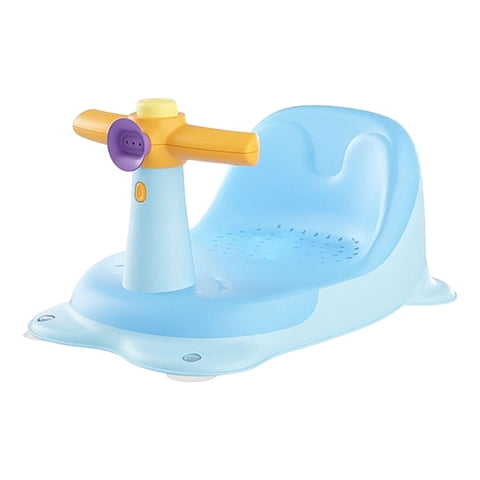 Bothyi - Bañera Portátil Para Bebé, Asiento Para Bañera, Asiento Para Bañera, Silla Para Regalos De Bebé, Azul