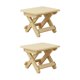 thumbnail image 2 of Taburete Plegable De Madera Para Acampar, Taburete De Picnic Para Comer Al Aire Libre, Pesca, Resistente, 2 of 5