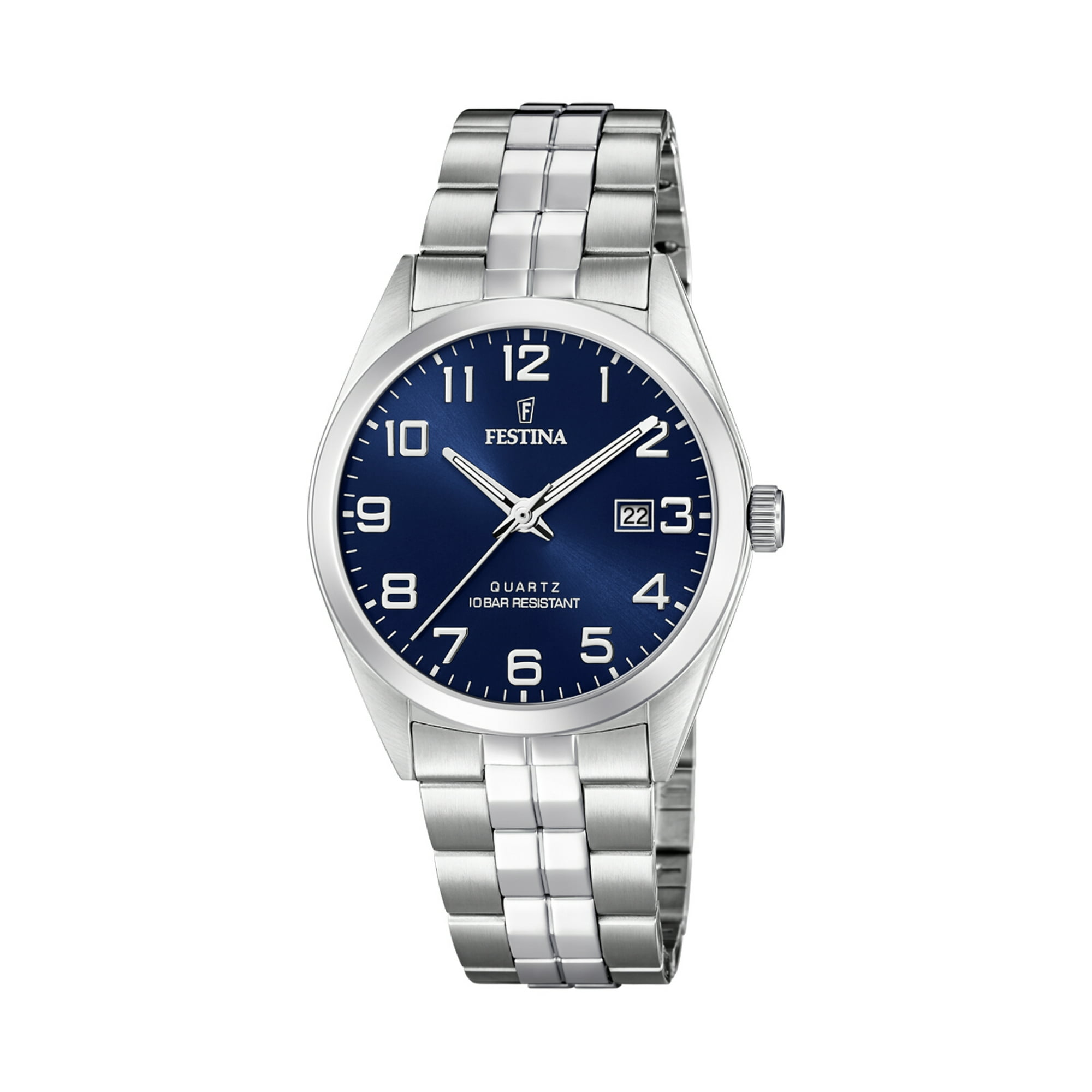 Reloj F20437/3 Festina Azul Hombre Acero Clasico