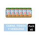 thumbnail image 1 of Pack picado Nestlé® Naturnes® carne, fideos y verduras 6x215g, 1 of 2
