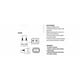 thumbnail image 3 of Adaptador Americano 10A, 250V, 2P, Blanco, 3 of 3