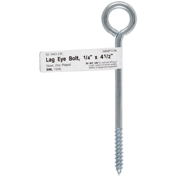 Perno de ojo Ace Trading 11 cm 9/16" 150 lb a granel acero