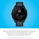 thumbnail image 5 of Reloj inteligente Garmin Forerunner 165 negro + gris – combo, 5 of 9