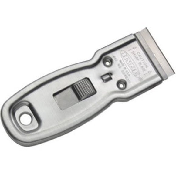 Raspador de vidrio Hyde Tools 13050 Delta Heavy Duty, paquete de 1 unidad