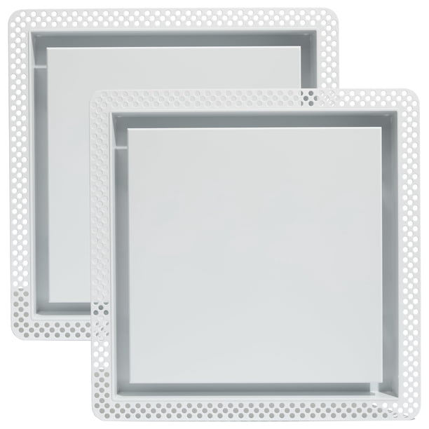 Cubierta de ventilación para baño Fittes Flush Exhaust Mount 36 x 36 cm, paquete de 2