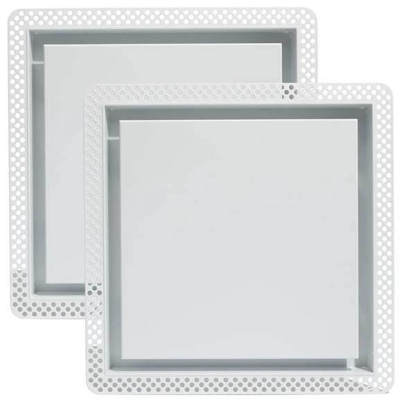 Cubierta de ventilación para baño Fittes Flush Exhaust Mount 36 x 36 cm, paquete de 2