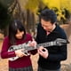 thumbnail image 3 of Guitarra Inflable Plateada 94 cm – Vaulted Skulls & Co, 3 of 6