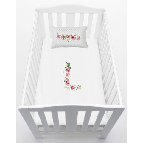 Tuyo Print - Cubreplumón Moisés - Colecho Letras Vintage L