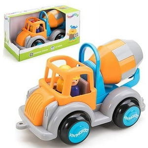 Vikingtoys - Juguete Camión Cemento Jumbo 2 Figuras Caja
