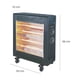 thumbnail image 4 of Estufa Calefactor Eléctrica Orión 2000w Verken - Negro, 4 of 4