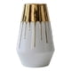 thumbnail image 1 of Florero Decorativo Jarrón Efecto Goteo Estilo Moderno Jhn, 1 of 3