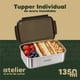 thumbnail image 2 of Tupper Acero Inoxidable Tapa Plastico 1350ml, 2 of 3