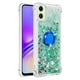 thumbnail image 2 of Funda Para Sansung Galaxy A06 Con Brillo Líquido, Protección Completa Y Soporte De Anillo Giratorio, 2 of 4
