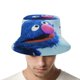thumbnail image 4 of Grover Sombrero bucket para adultos, gorra de protección solar, sombrero de pescador plegable para viajes al aire libre, pesca y actividades de verano, 4 of 6
